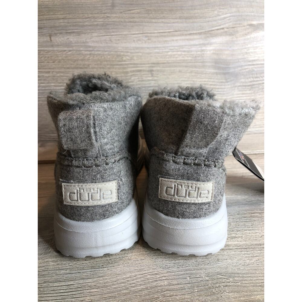 Hey Dude Womens Denny Comfort Boot Shoes Ombre Silver Dream 6 NWT - Picture 3 of 6